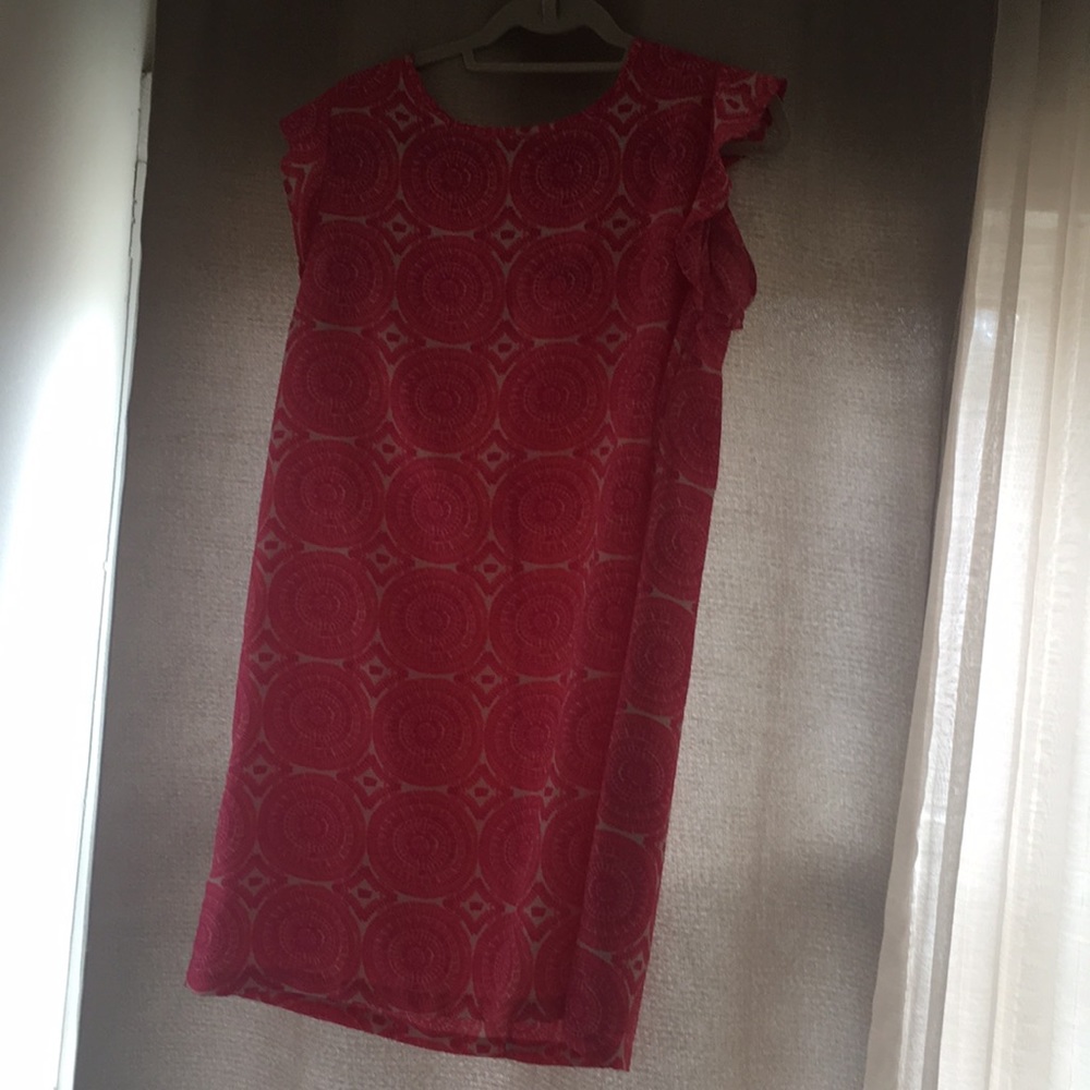 super cute pink boutique dress